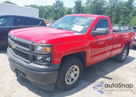 2014 Chevrolet Silverado 1500 Work Truck 1Wt из США, поврежденный, VIN 1GCNKPEH8EZ333301